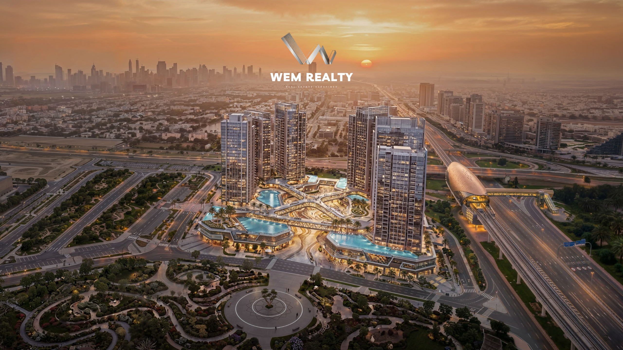 4 tours sur Sheikh Zayed Road par Imtiaz Developments