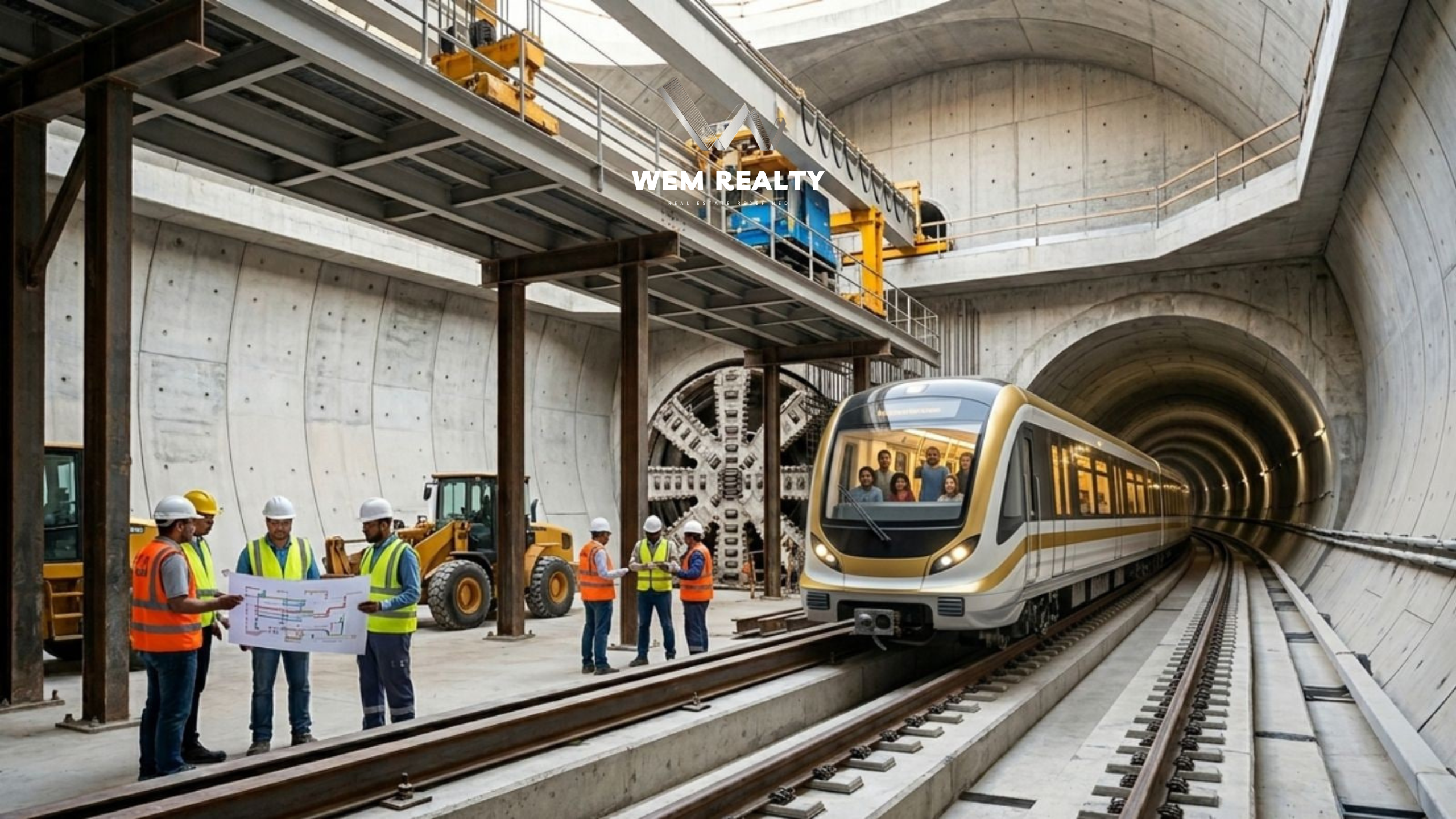 Dubai Metro Gold Line : une infrastructure qui redessine la valeur immobilière
